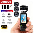 Mini Caméra d’Action 4K Rotative 180° – Stabilisateur Intelligent | Compacte & Portable