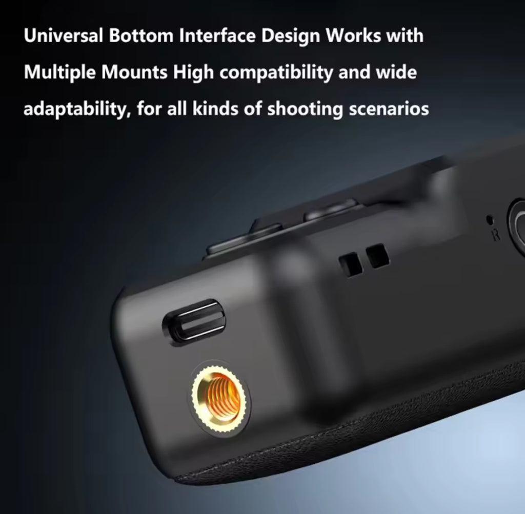 Mini Caméra d’Action 4K Rotative 180° – Stabilisateur Intelligent | Compacte & Portable