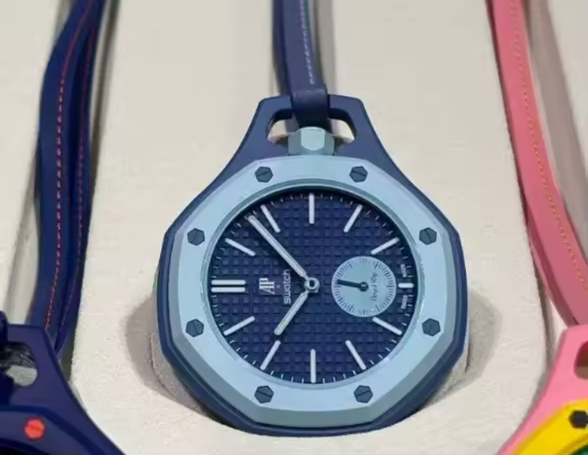 Montre Swatch x Audemars Piguet Royal Oak “Royal Pop” Édition Premium Plusieurs coloris